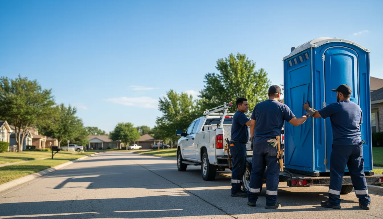 Portable Toilet Rental in Columbus, PA near me